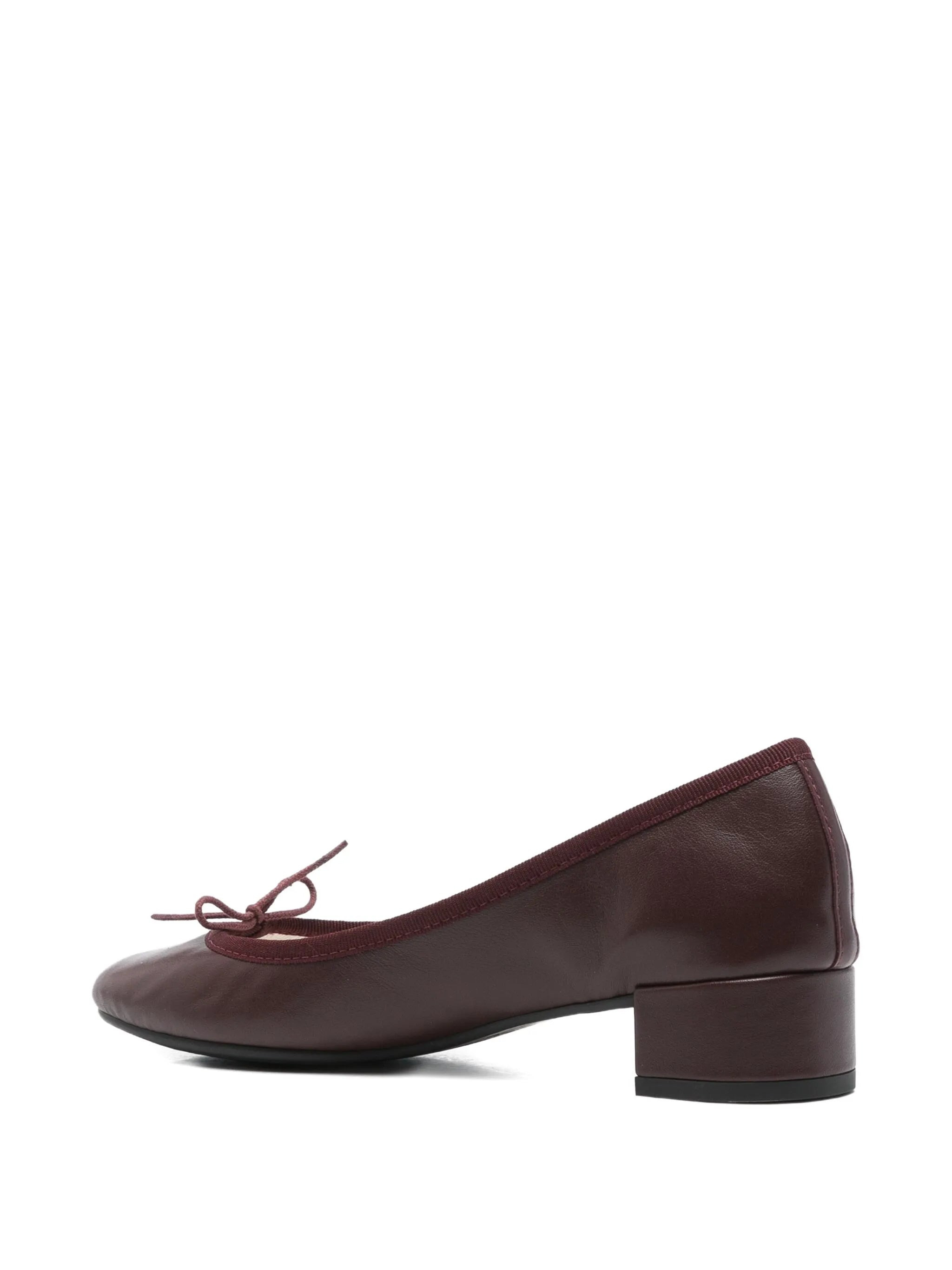 Repetto 30mm Camille Bow-detail Block-heel Pumps - 2