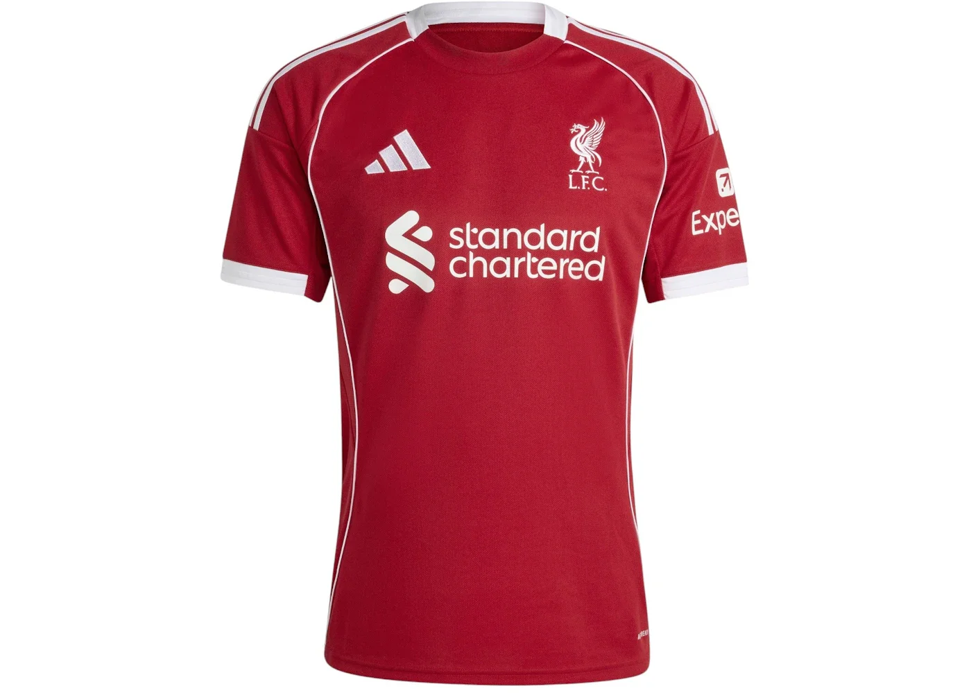 adidas Liverpool FC 25/26 Home Jersey Strawberry Red - 1