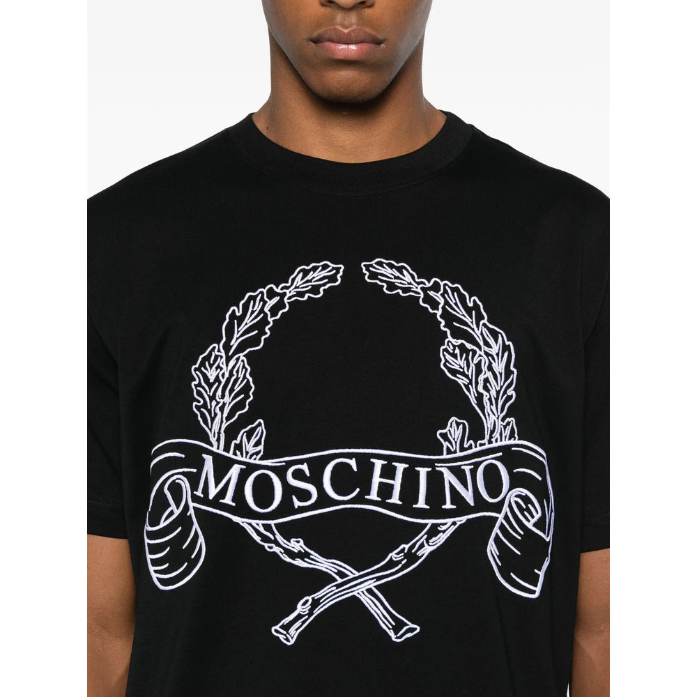 Moschino Black T-Shirts & Vests - T-Shirts Men - 4