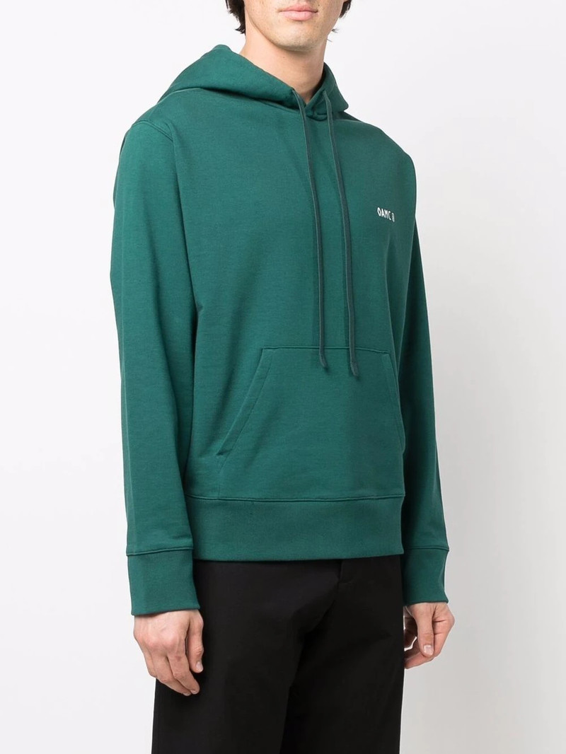 logo-print hoodie 4