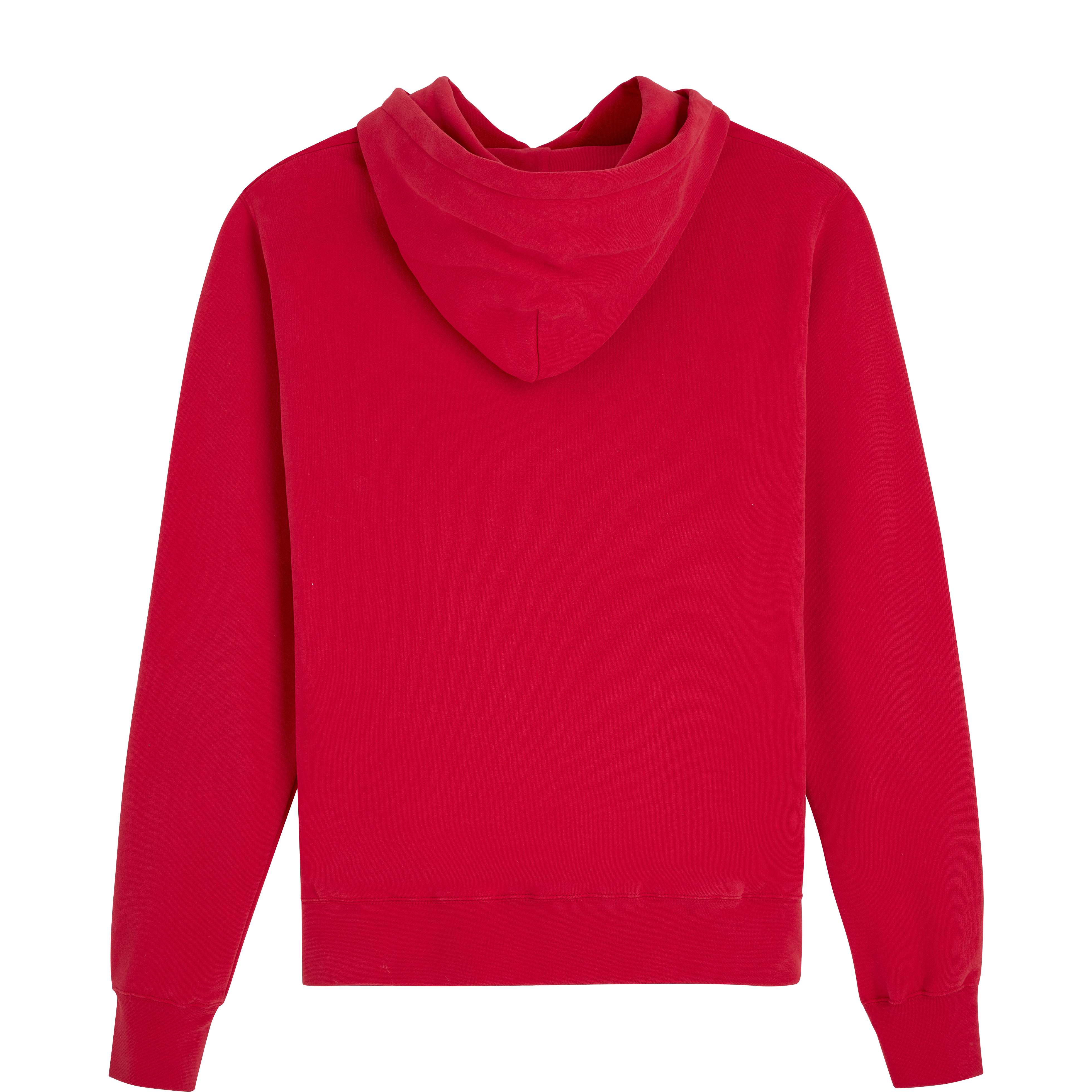 Men Cotton Hoodie Sweatshirt Solid - 2