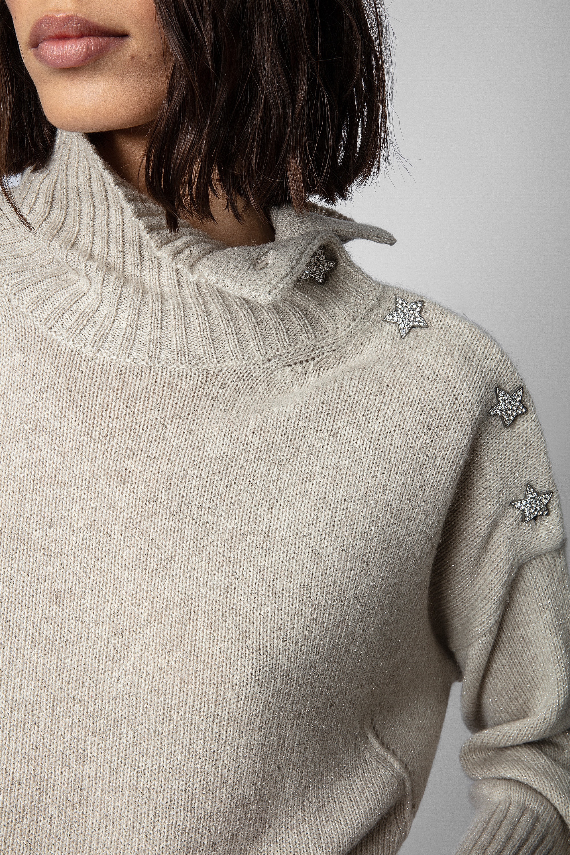 Alma Jeweled Sweater - 3