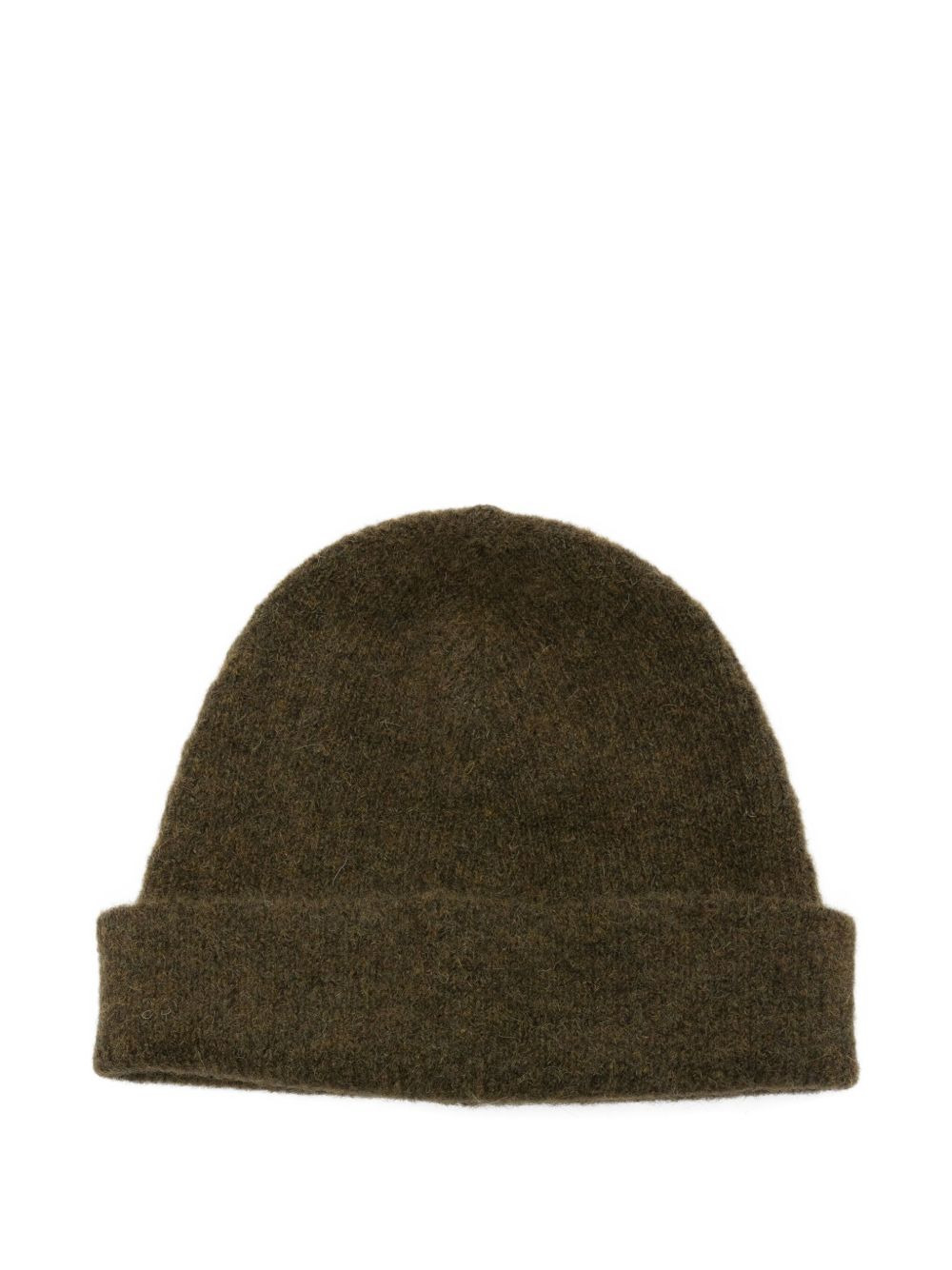 turn-up brim beanie - 1