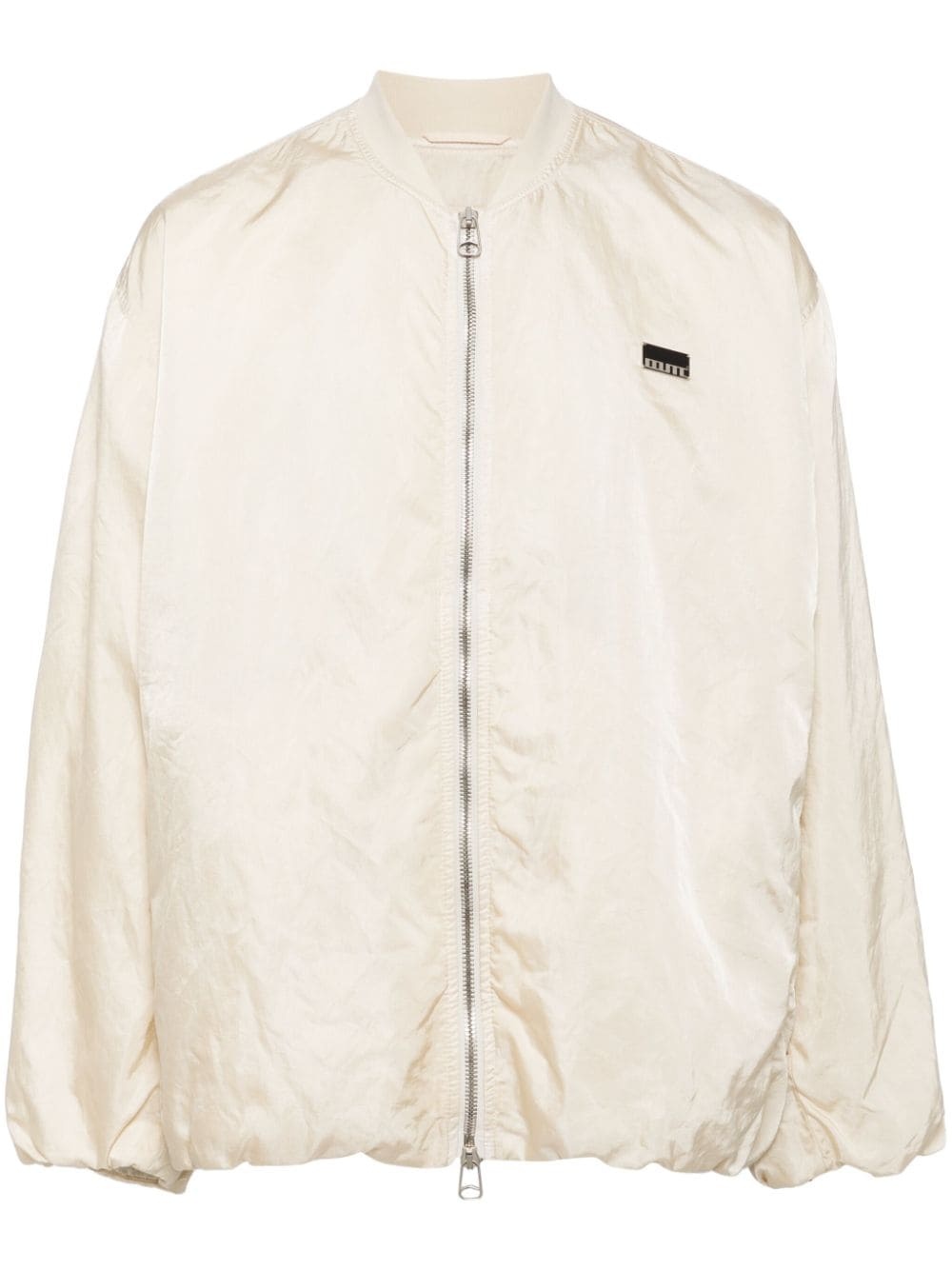 Bacchus logo-plaque bomber jacket - 1