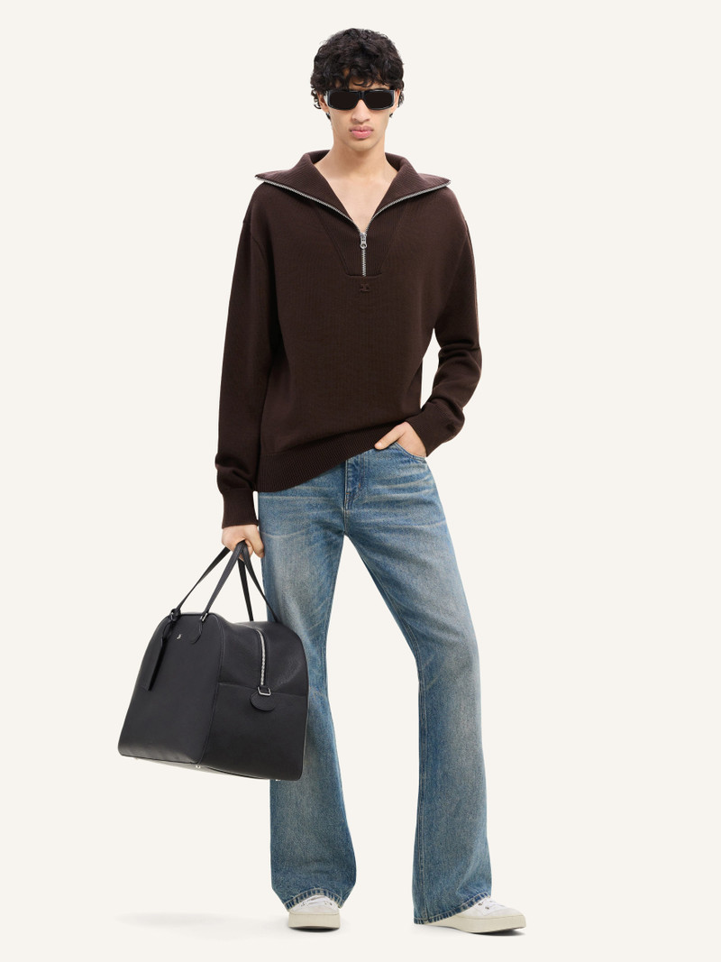 courrèges TRUCKER WOOL SWEATER outlook