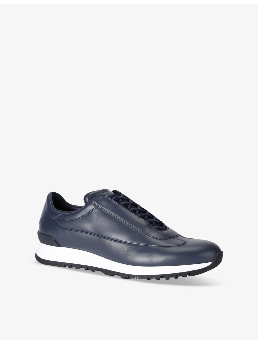 Lift lace-up leather low-top trainers - 3