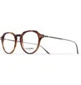 Round-Frame Tortoiseshell Acetate and Titanium Optical Glasses - 4