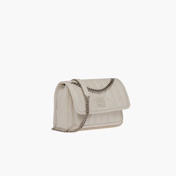 Shiny leather shoulder bag - 6