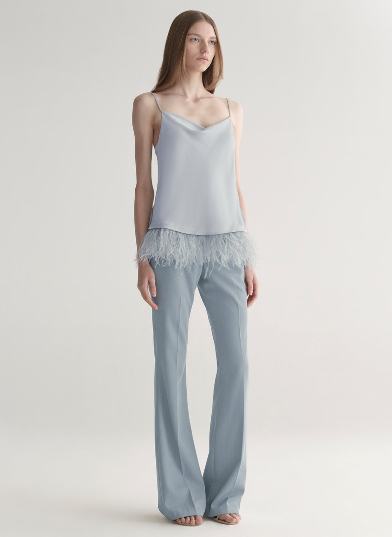 Eliza Feather Trimmed Camisole Top 5