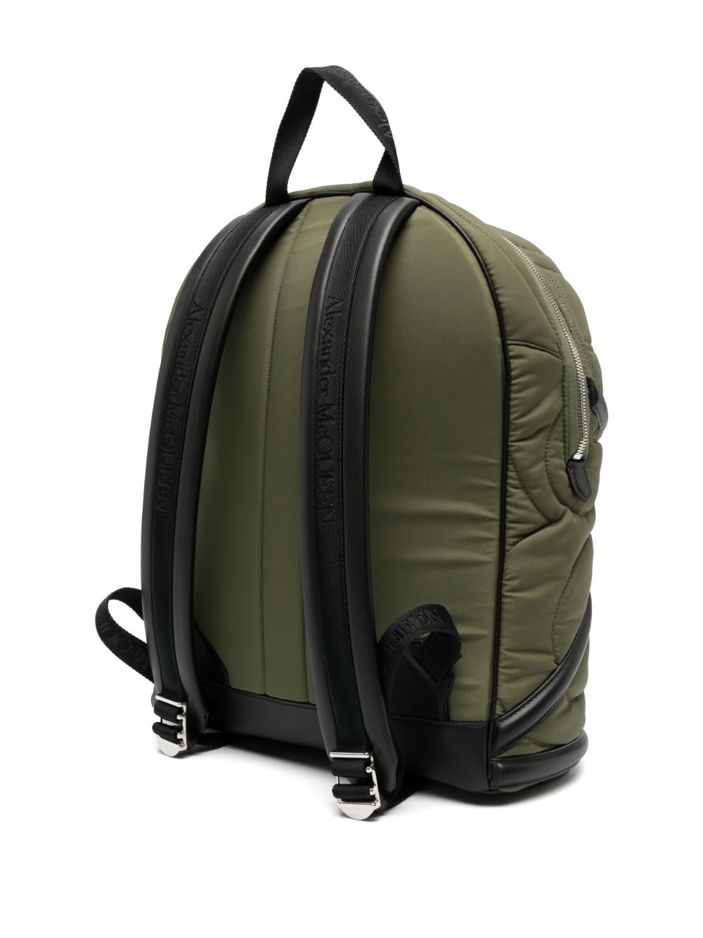 Pansies quilted backpack - 3