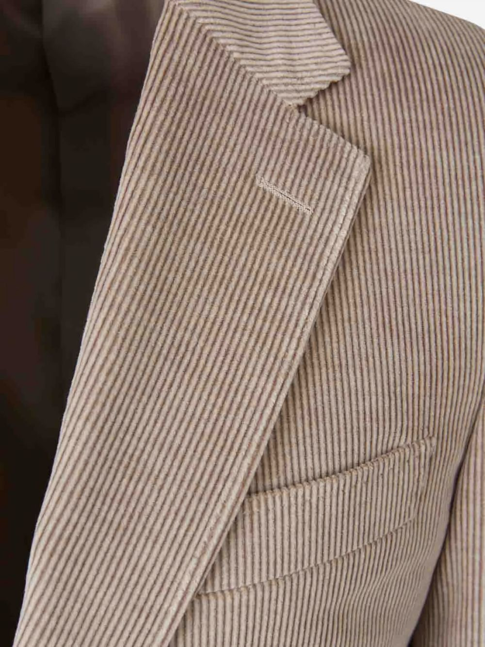 corduroy two-button blazer - 3