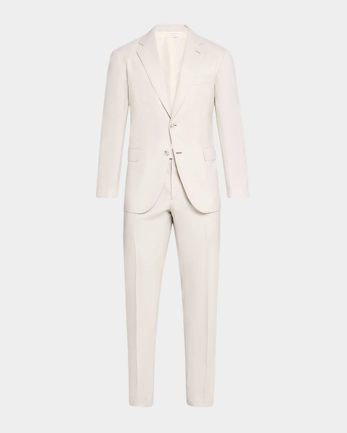 Men's Wool Twill Suit - 1