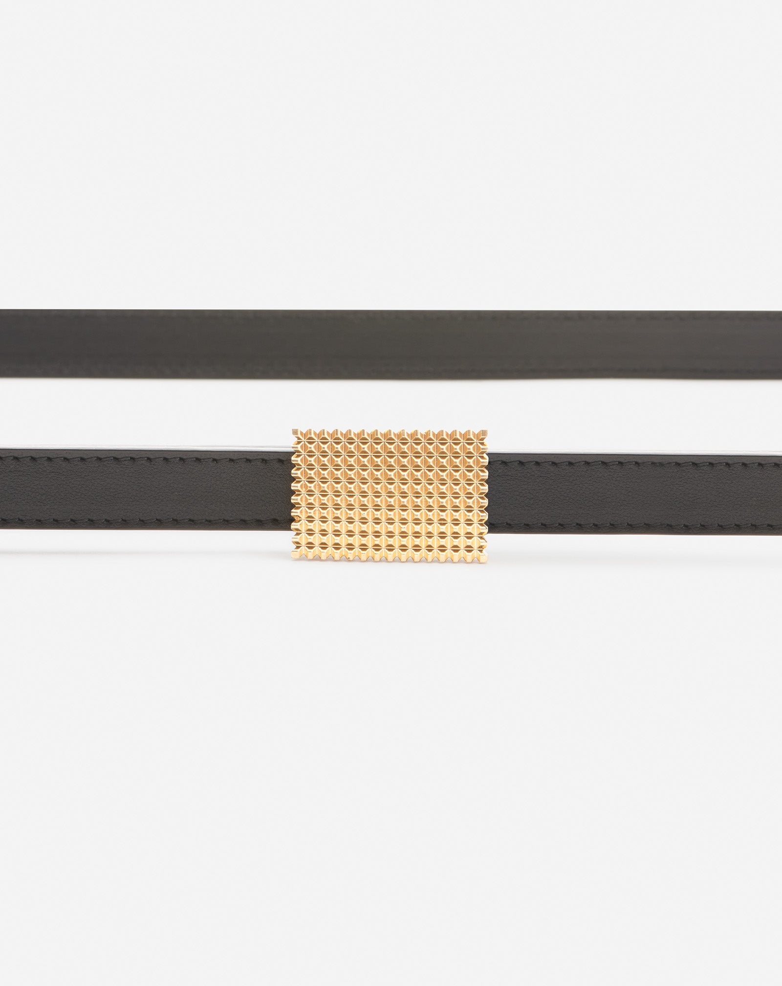 DOUBLE CONCERTO LEATHER BELT - 3