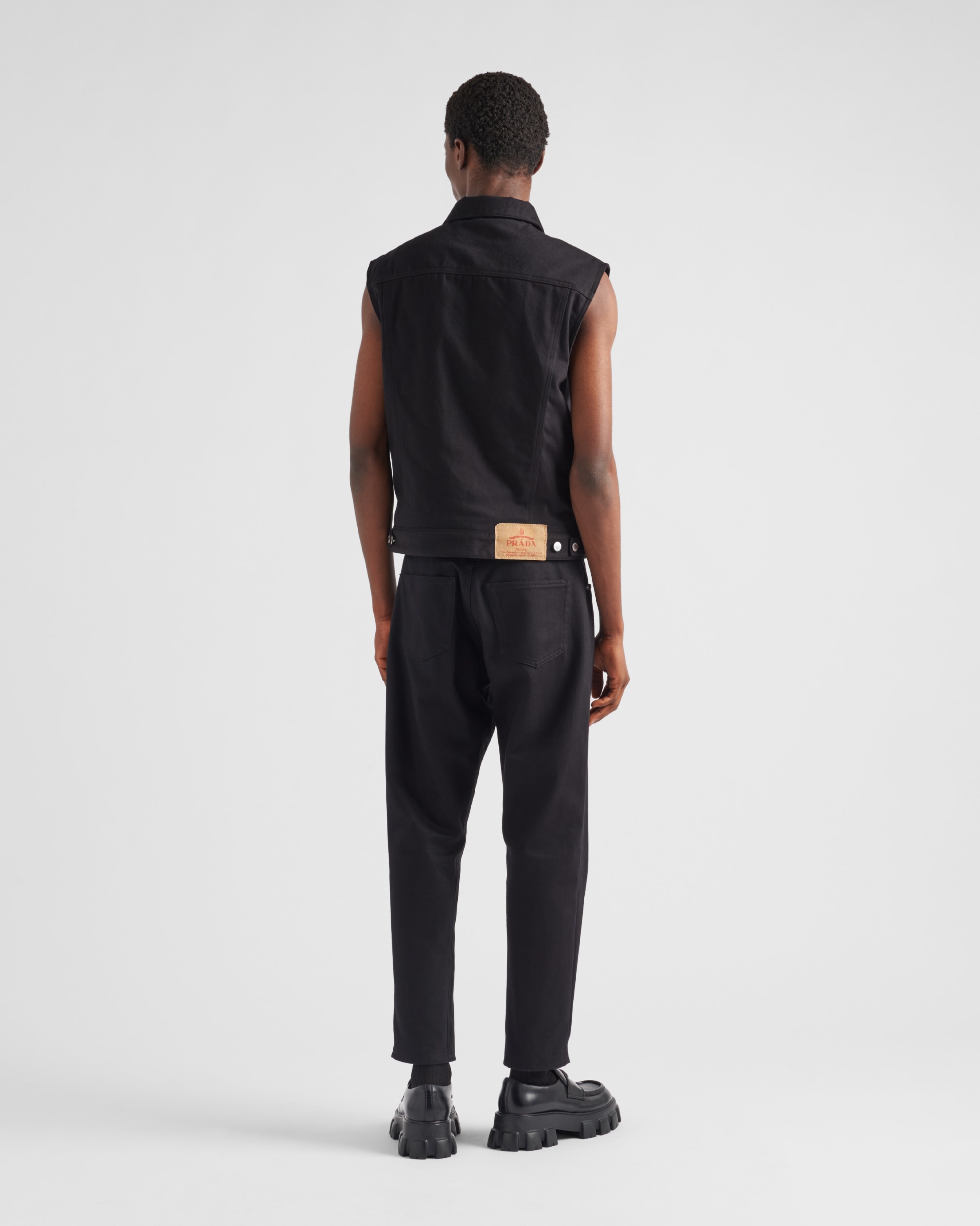 Prada Denim vest | danielloboutique | REVERSIBLE