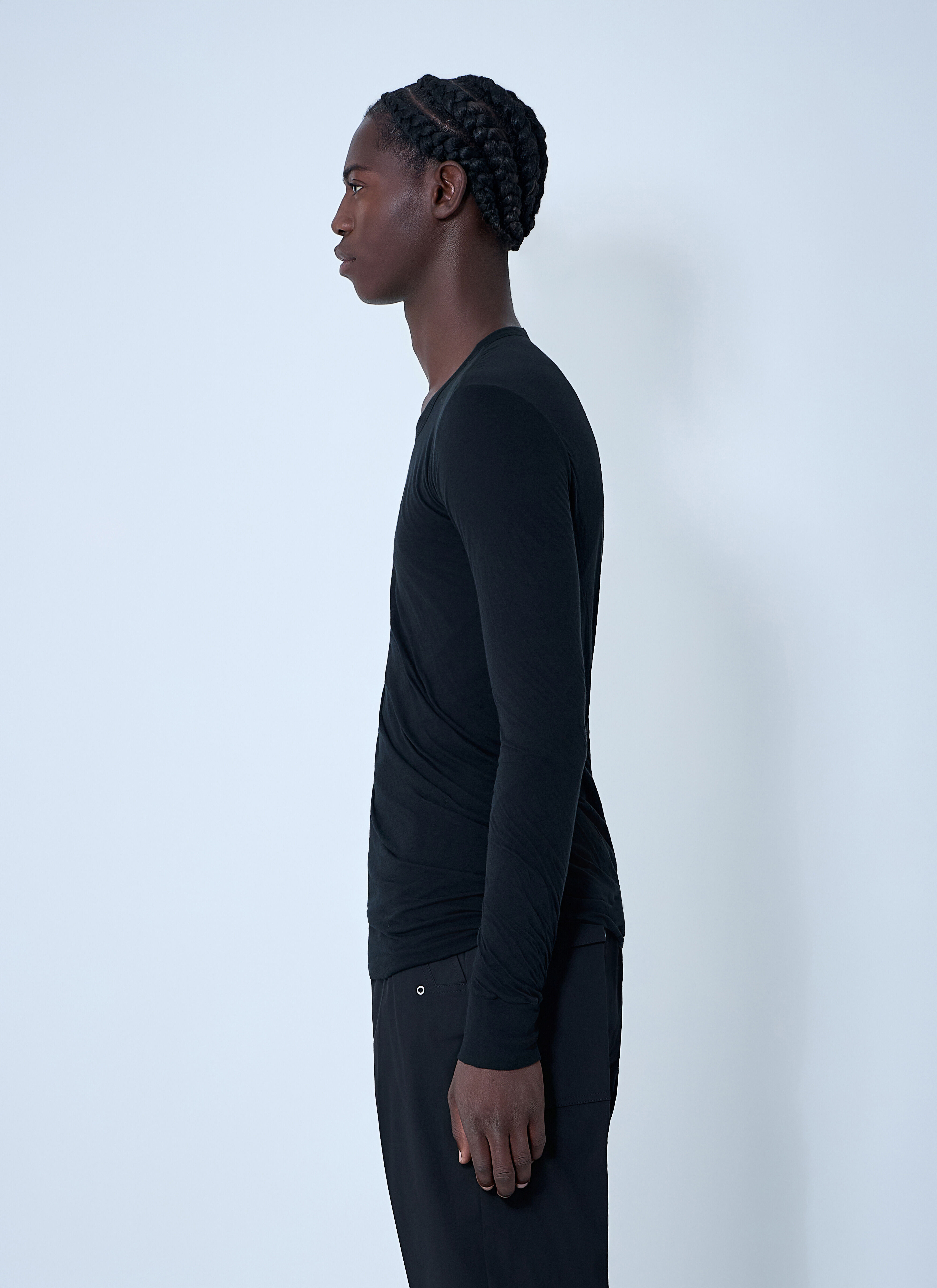 Cotton Long Sleeve T-Shirt - 3