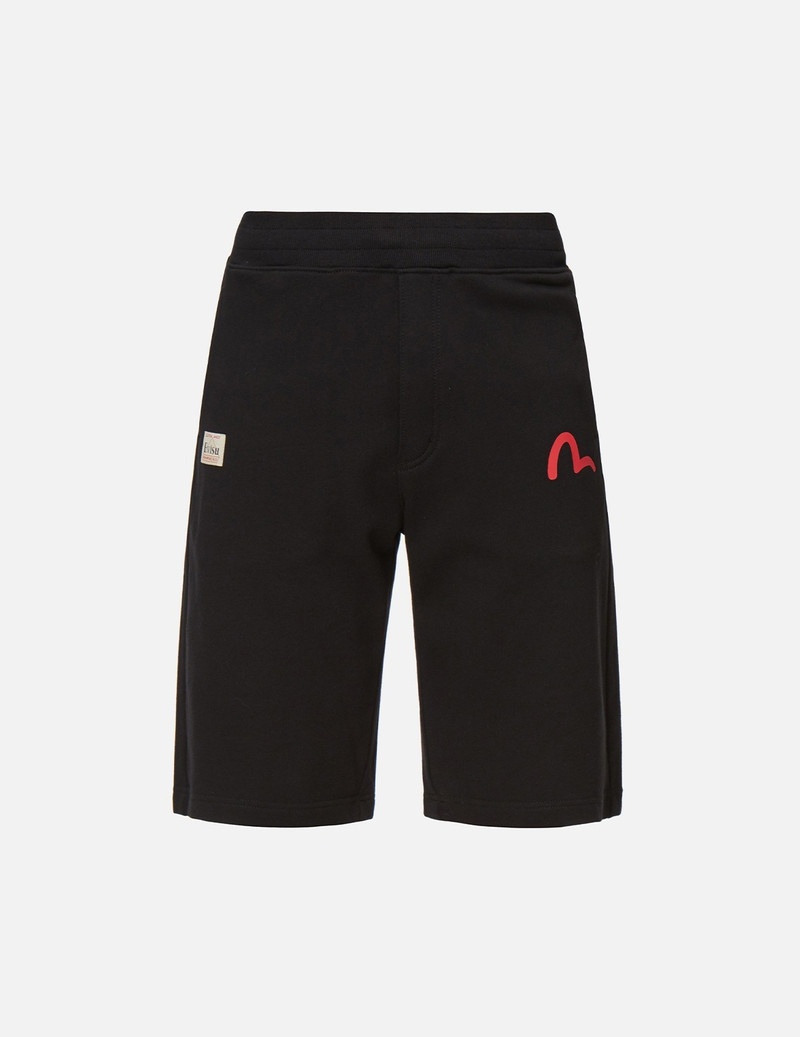 DARUMA DAICOCK PRINT SWEAT SHORTS 1