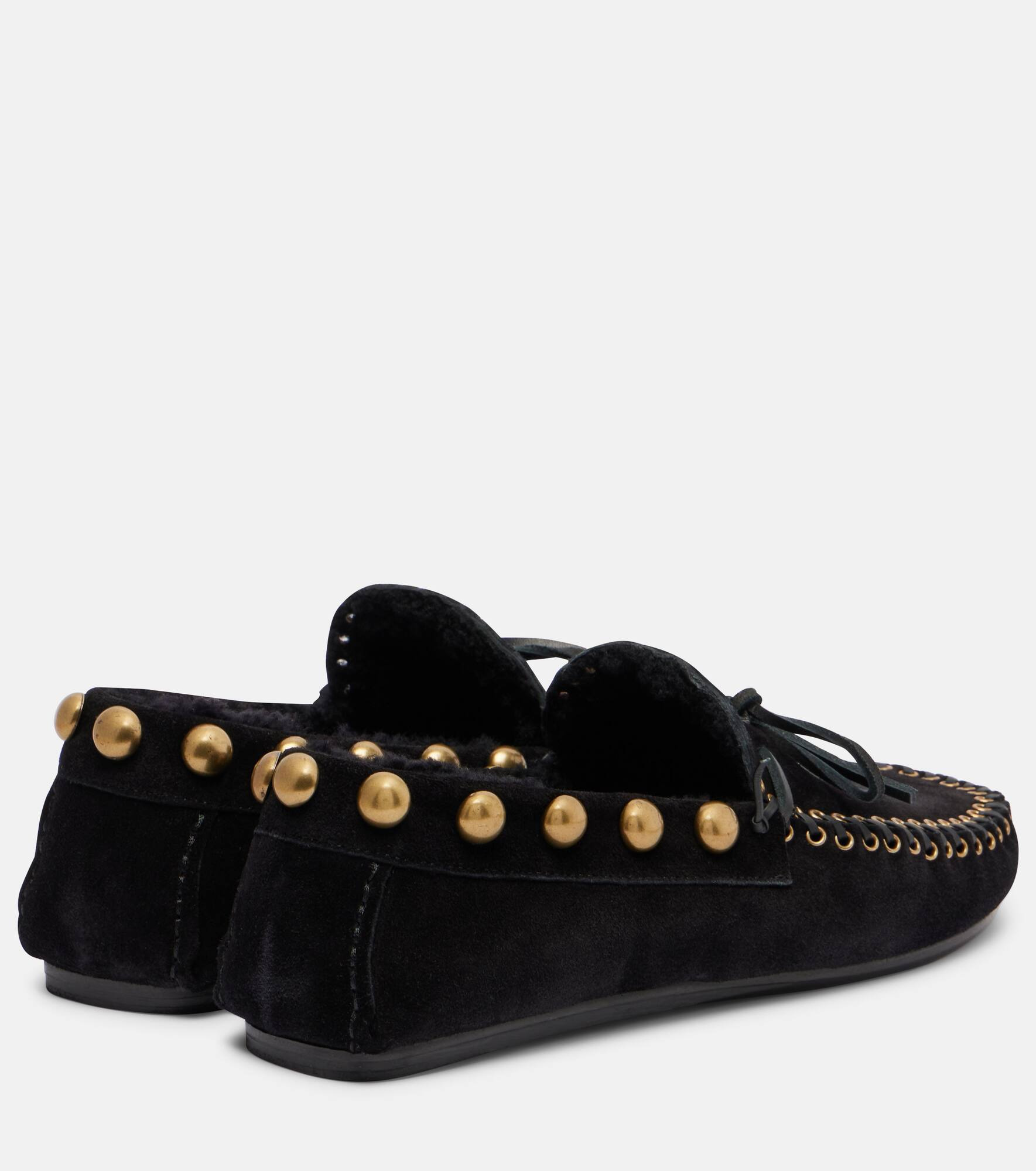 Fitza studded suede loafers - 2