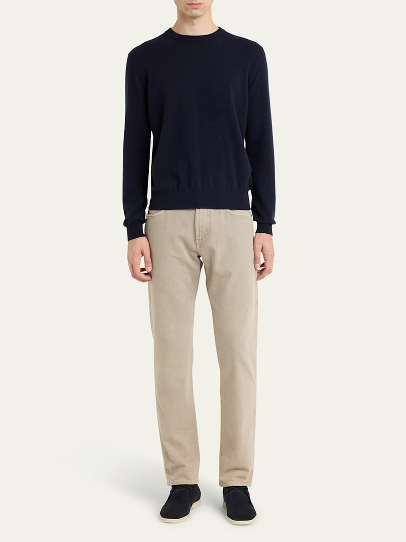 Loro Piana Men's Desert Walk Suede Derby Shoes outlook