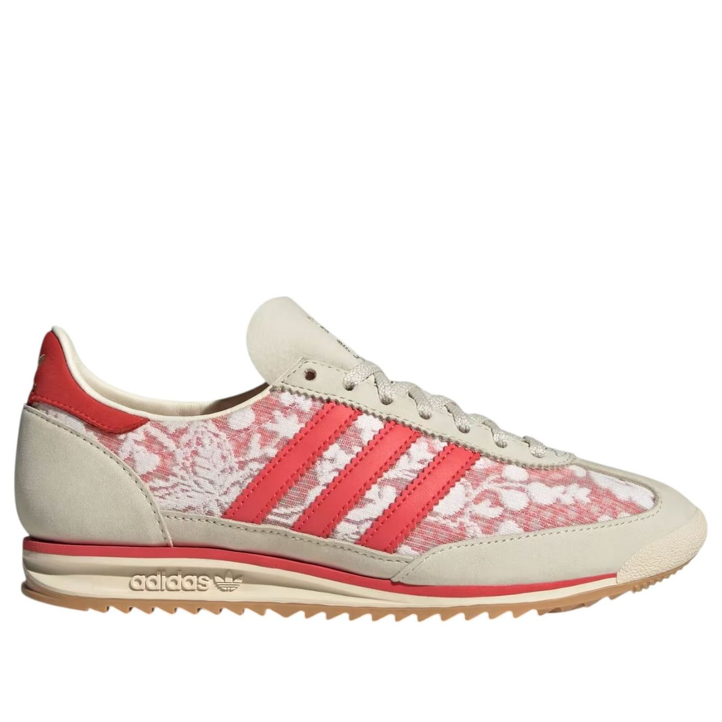 (WMNS) adidas SL 72 OG X Liberty London 'Cream White Better Scarlet' JS1311 - 5