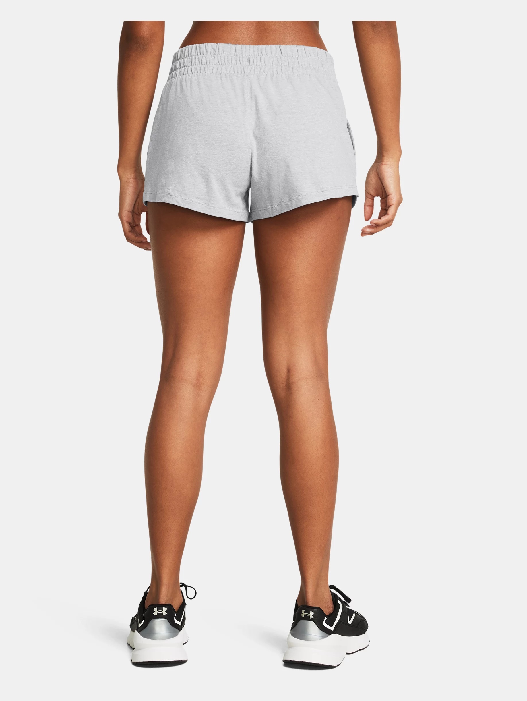 Women's UA Performance Cotton Collegiate Shorts - 4