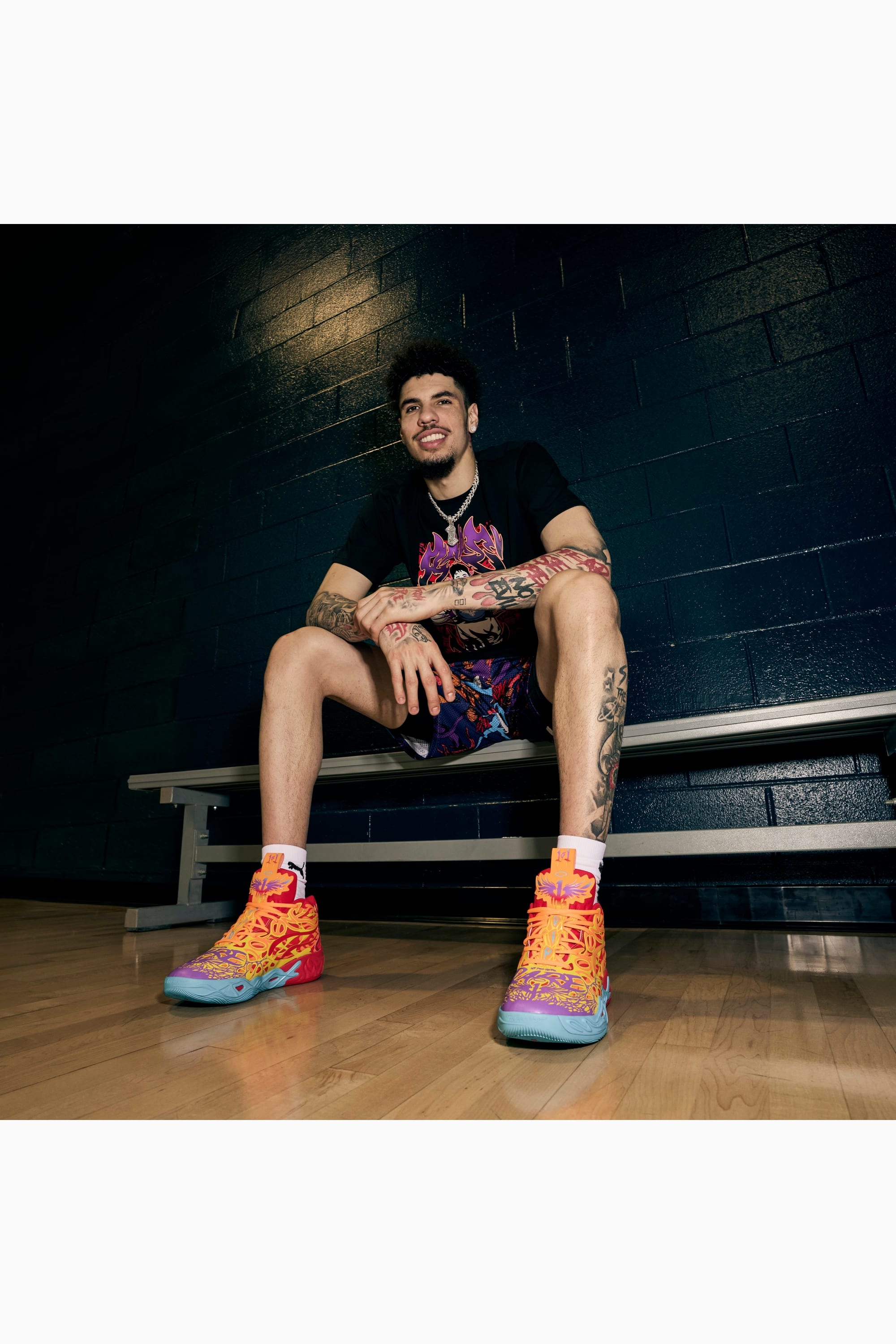 PUMA x LAMELO BALL MB.04 Phoenix Men's Basketball Shoes - 9