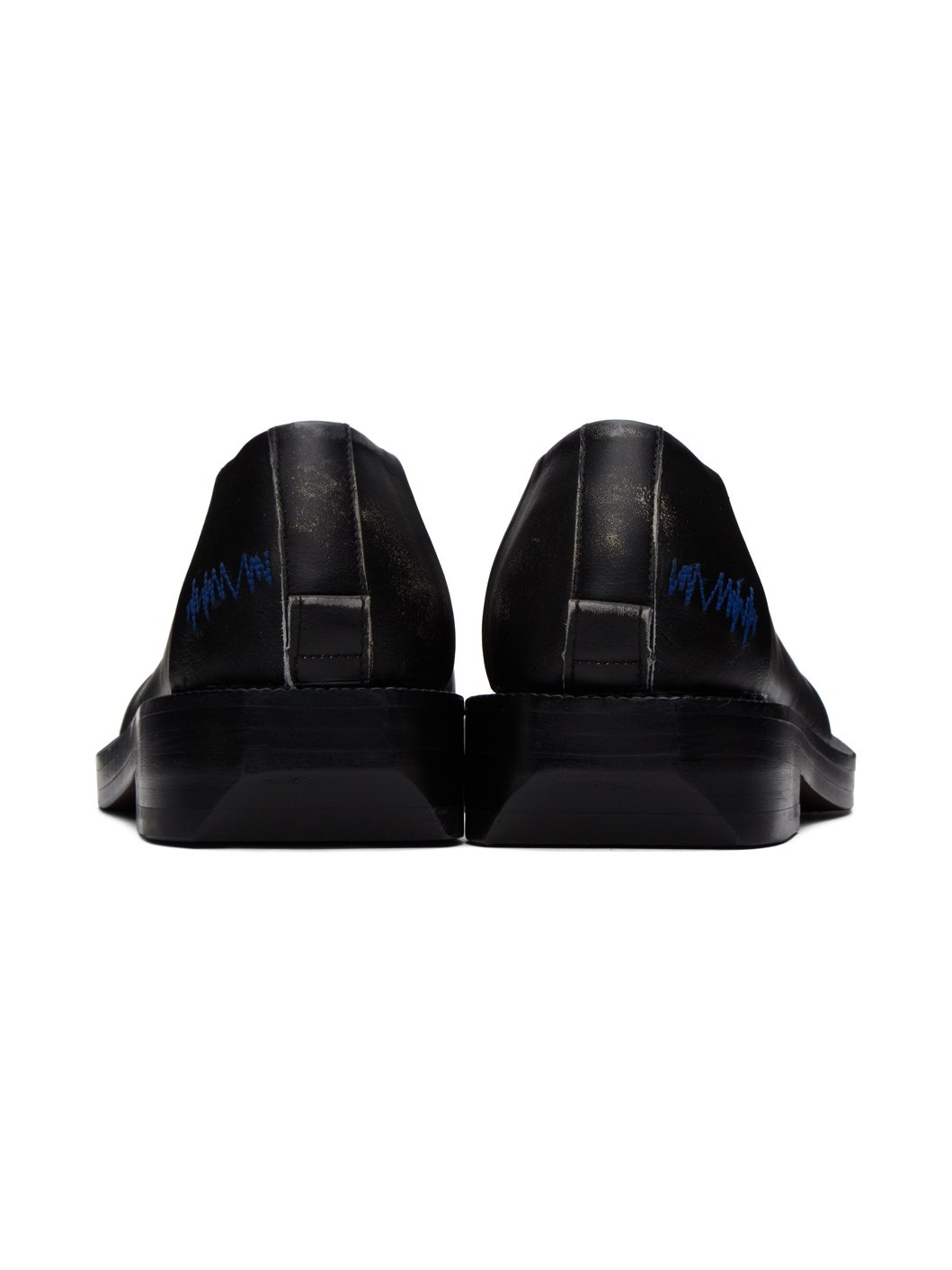 Black Faded Loafers - 2