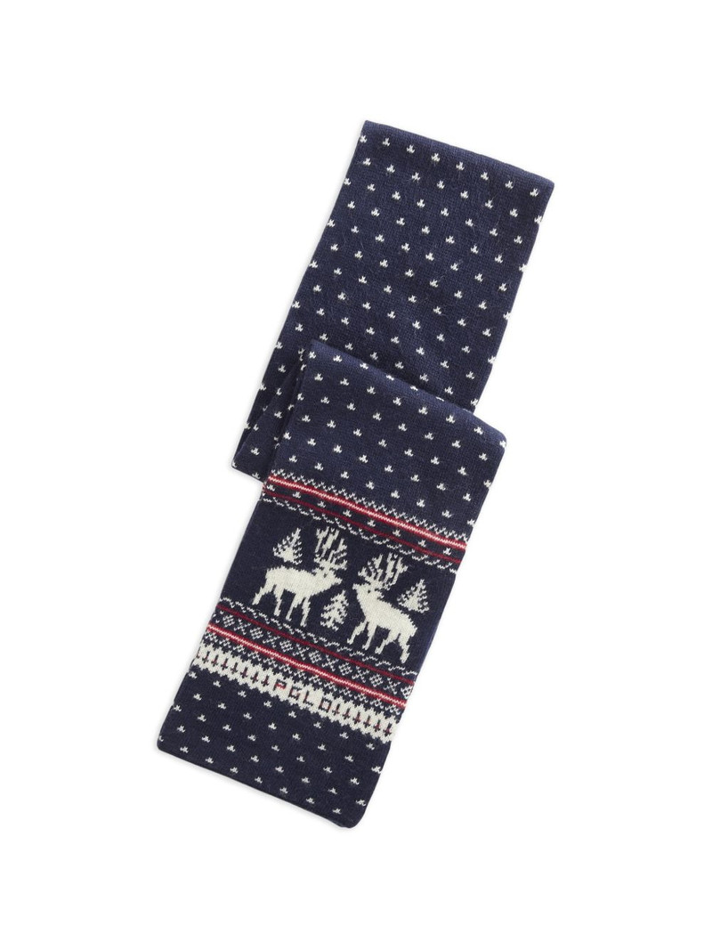 Holiday Fair Isle Scarf 1