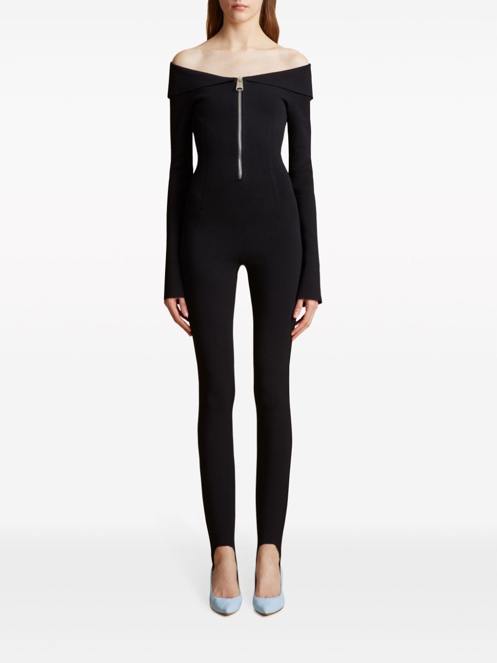 The Trinity off-shoulder jumpsuit - 3