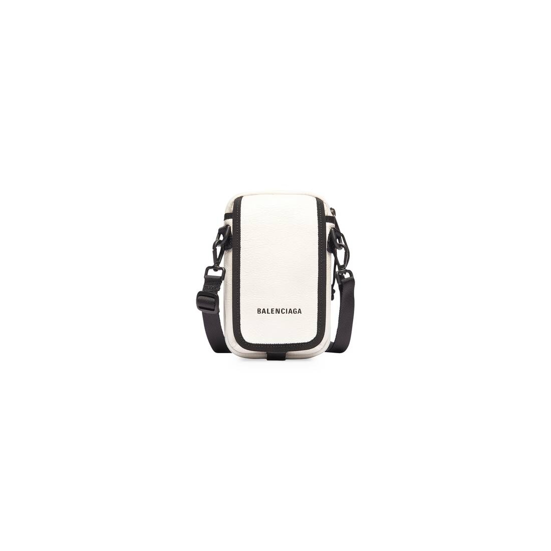 Men's Explorer Crossbody Pouch Bag in White - 5