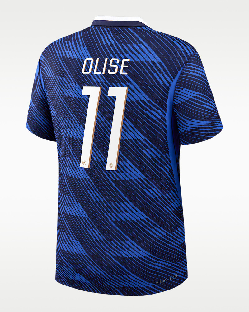Michael Olise France National Team 2026 Match Home Men's Nike Dri-FIT ADV Soccer Jersey 1