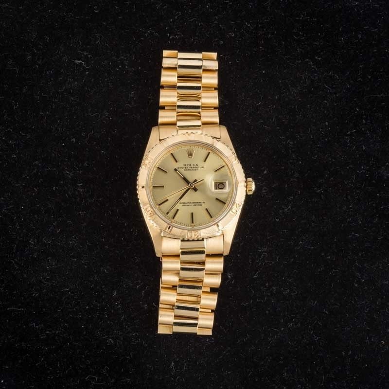 Rolex Datejust Thunderbird 1625 Yellow Gold - 10