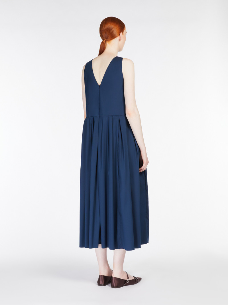 MOIRA Sleeveless poplin dress 4