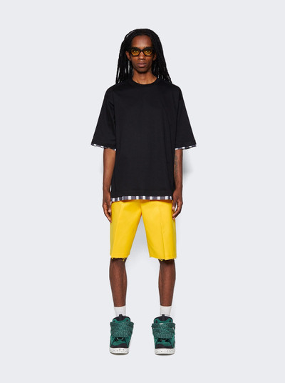 Lanvin Tailored Shorts with Pocket Sunflower Yellow outlook