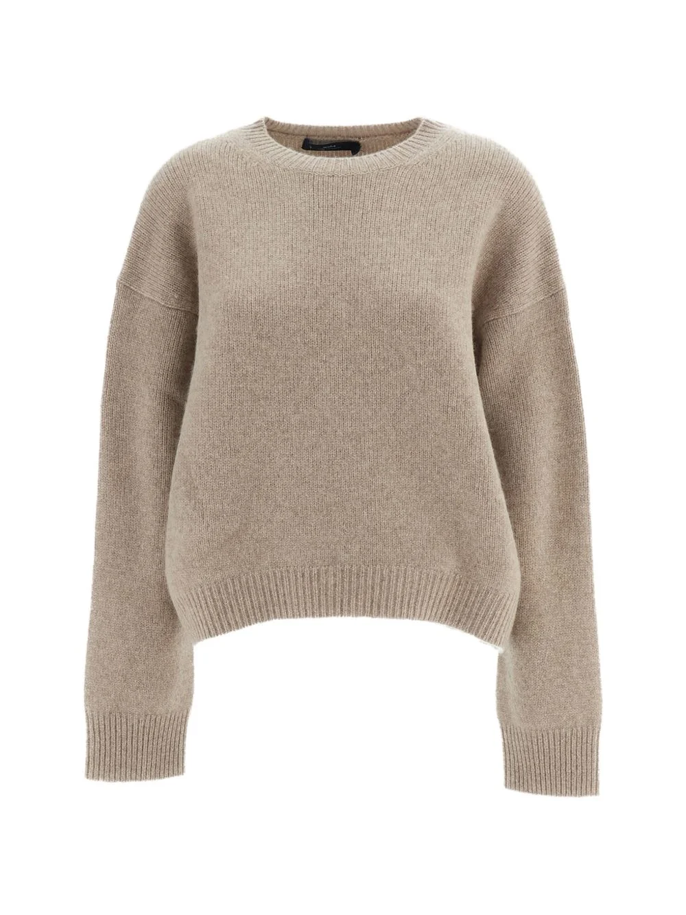 Ivy crew-neck drop-shoulder sweater - 1