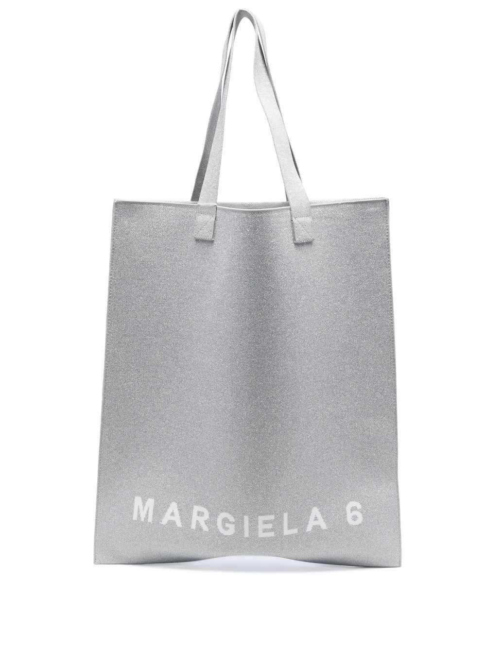 トートバッグ Maison Margiela MM6 Logo Tote Bag SB5WC0006 P5230 T9002 Maison Margiela SB5WC0006 P5230 T9002 Ladies Tote Bag Mm6