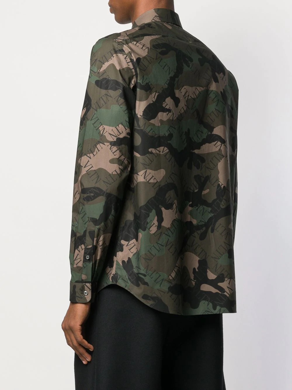 VLTN grid camouflage shirt - 4