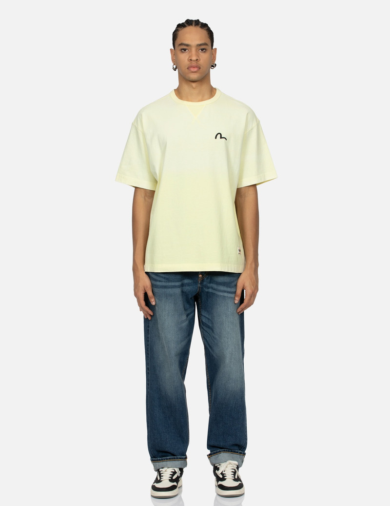 SEAGULL AND BRUSHSTROKE-STYLE GODHEAD PRINT LOOSE FIT T-SHIRT 6