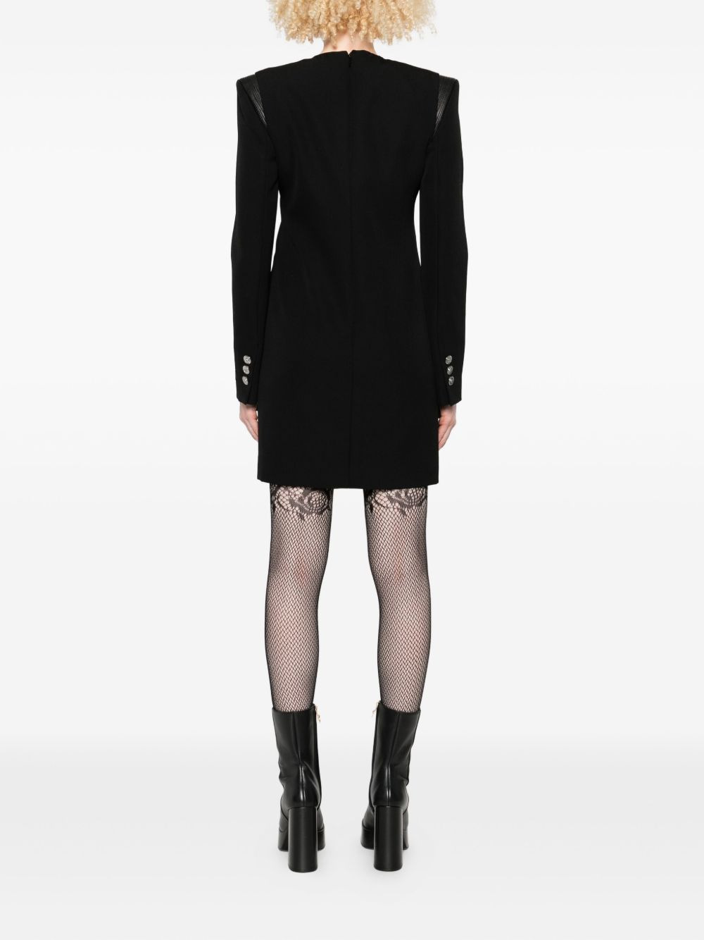 wool mini dress - 4