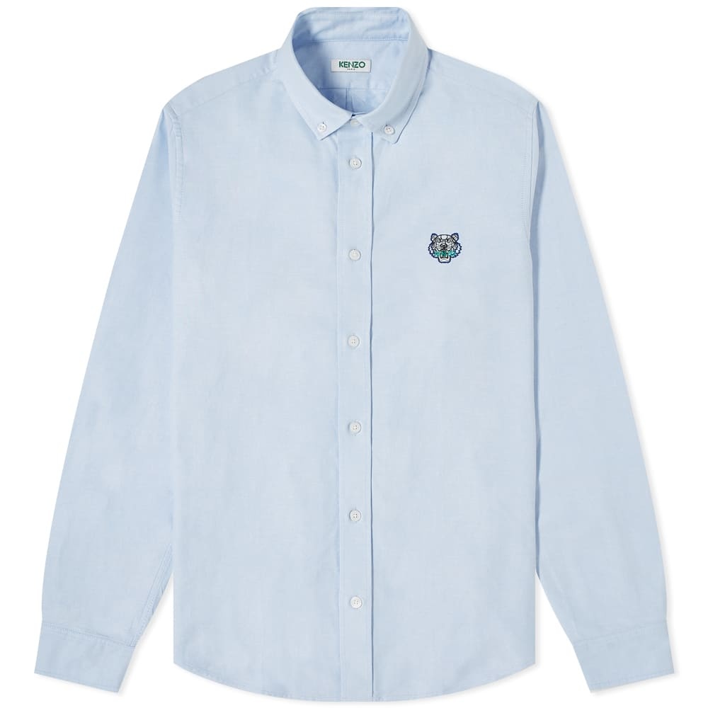 Kenzo Tiger Crest Oxford Shirt - 1