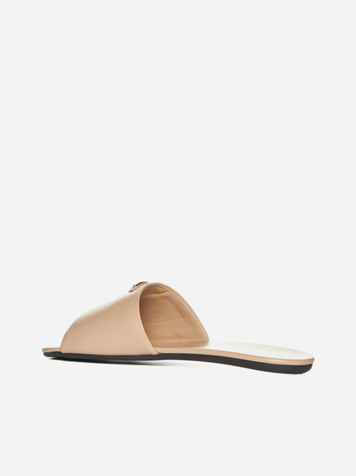 Prada Nappa leather flat sandals outlook