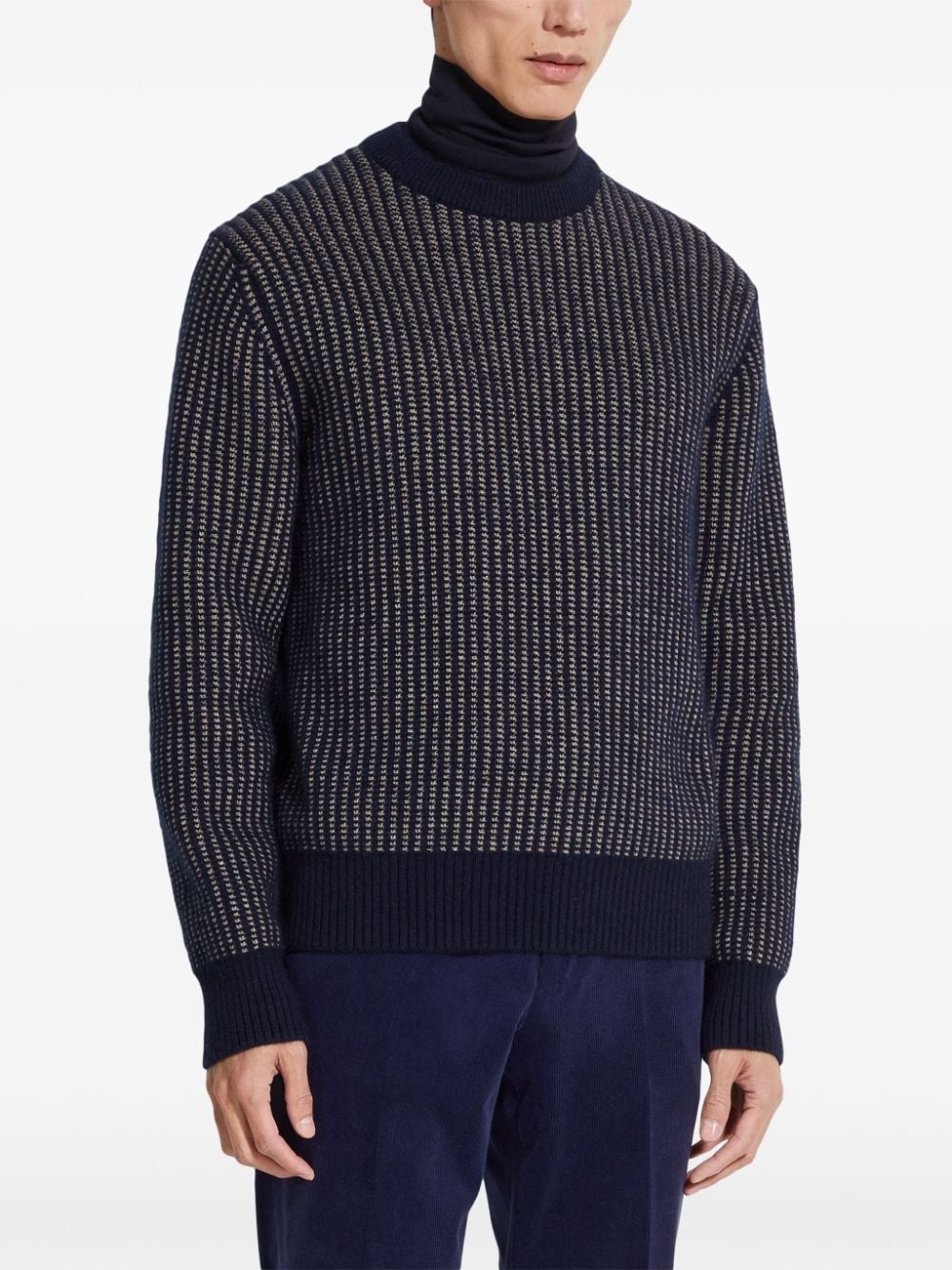 two-tone jumper - 3