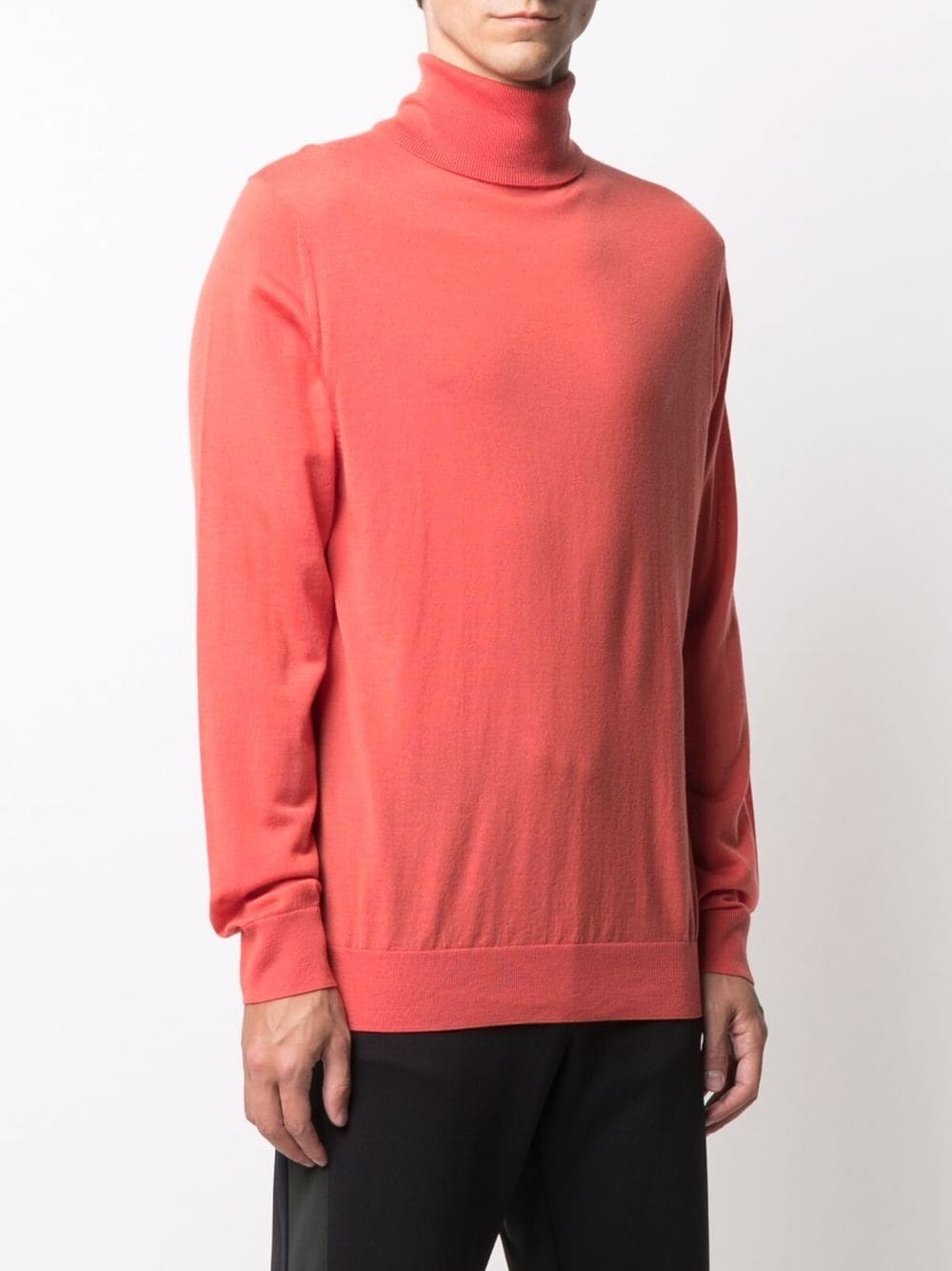 roll-neck fitted jumper - 4