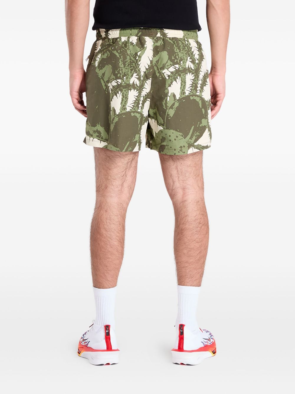 cactus-print shorts - 3