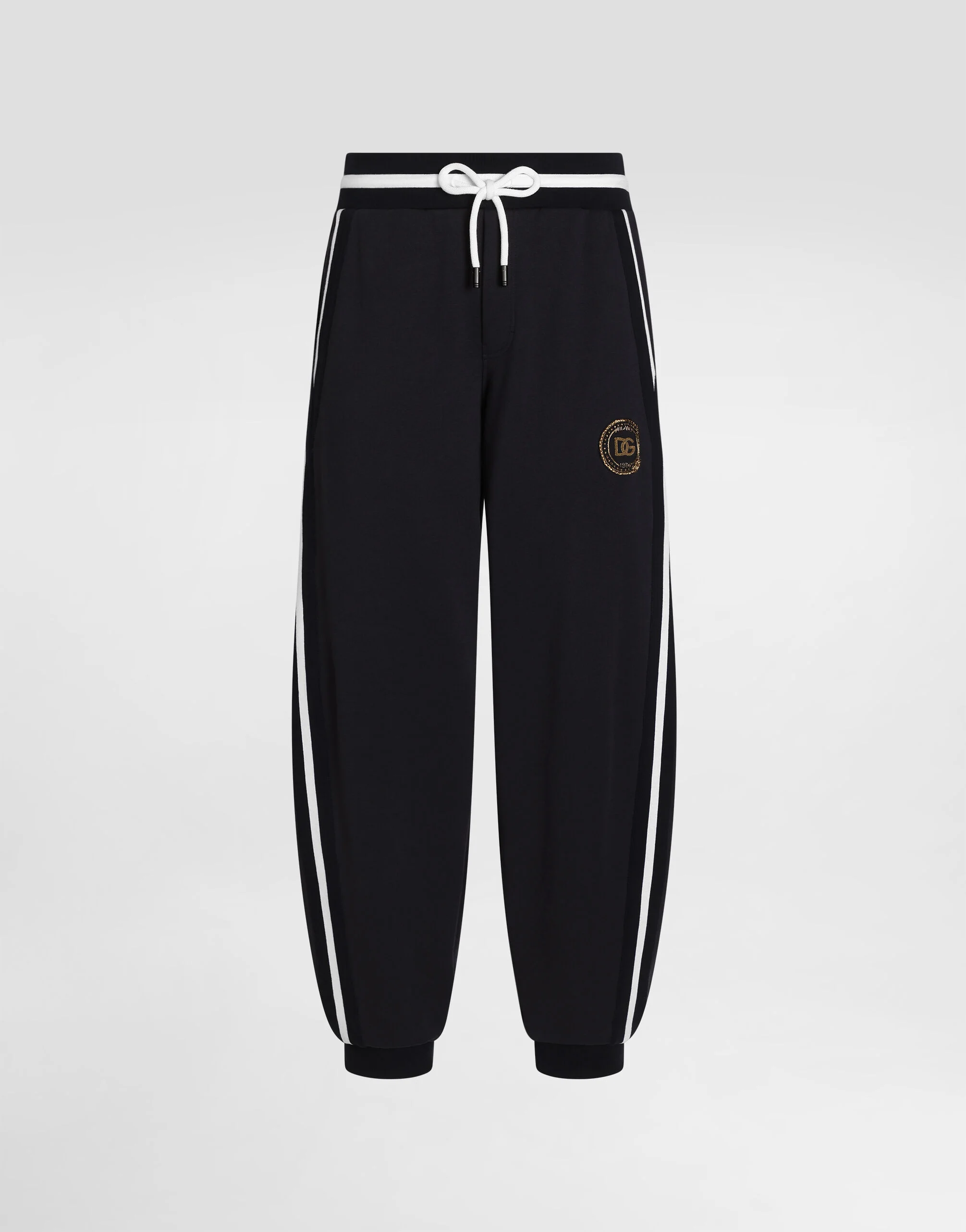 Cotton fleece jogging trousers - 1