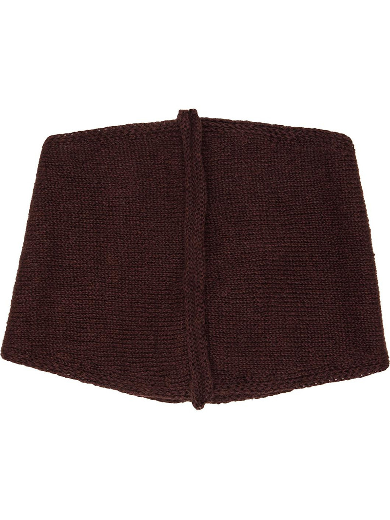 Our Legacy Burgundy Miniature Scarf outlook