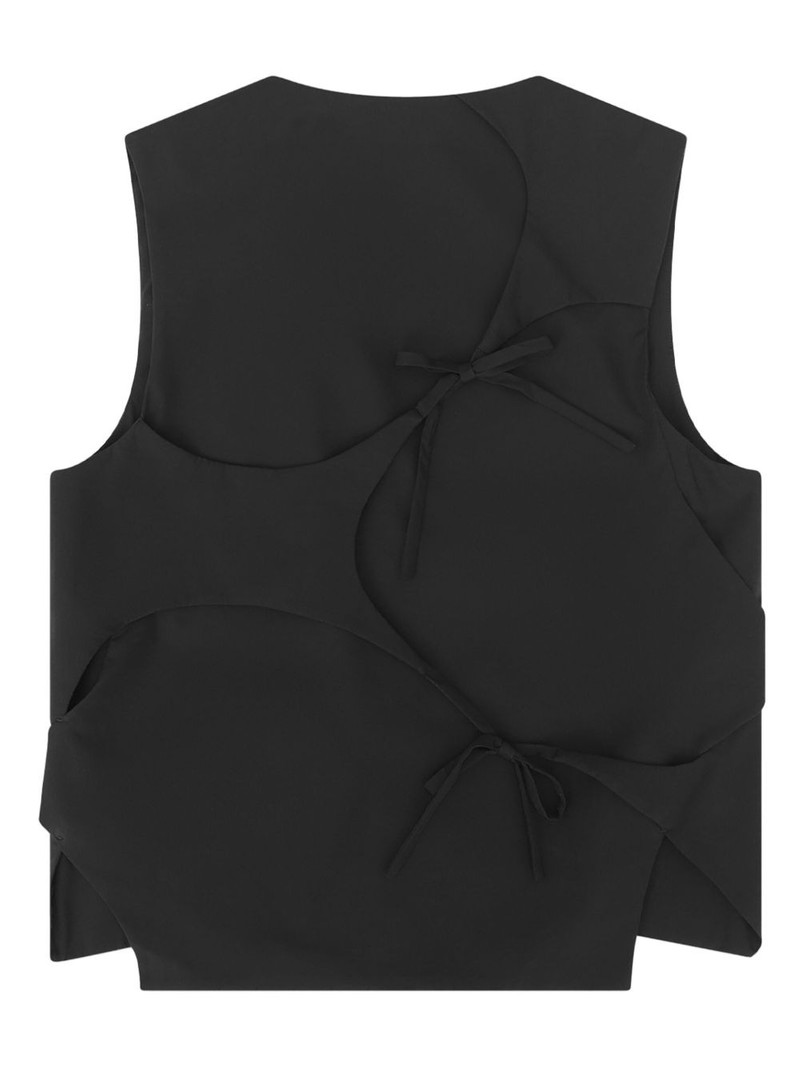 HELIOT EMIL™ tie-fastening layered vest outlook
