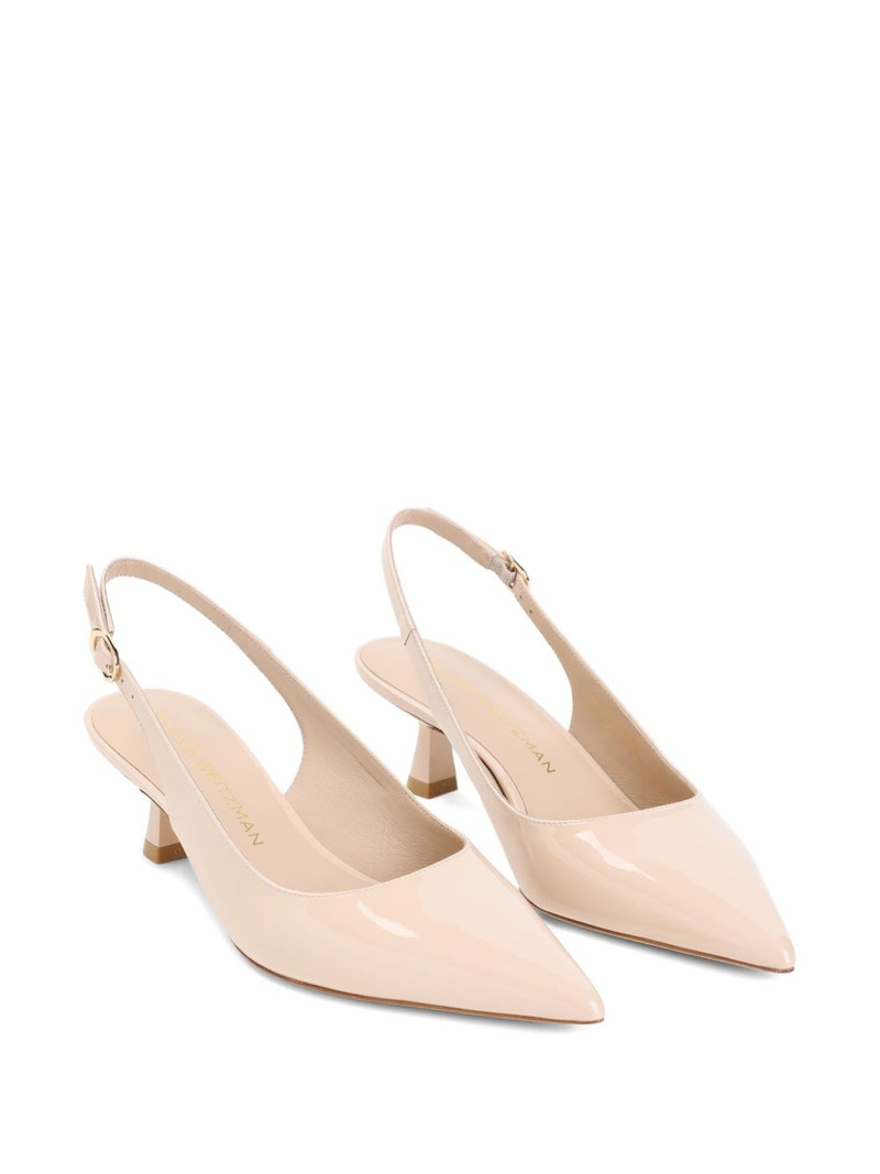Stuart Weitzman 50mm Vinnie slingback pumps outlook