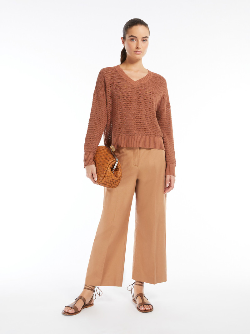 WEEKEND Max Mara BELLICO Cotton yarn sweater outlook