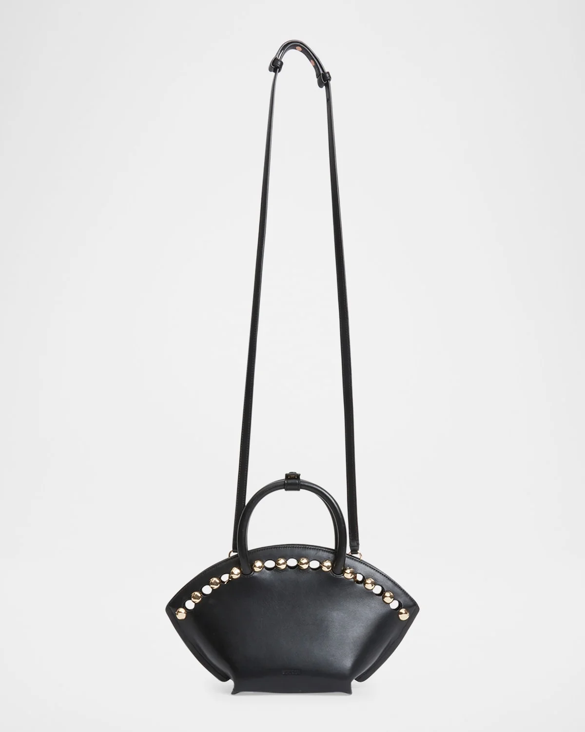 Amaya Small Studded Leather Tote Bag - 1