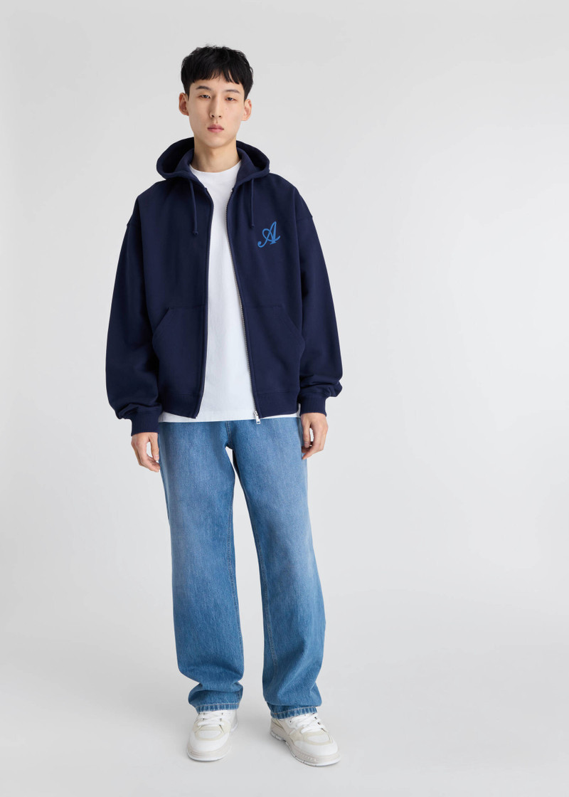 Axel Arigato Maine Zip-Up Hoodie outlook